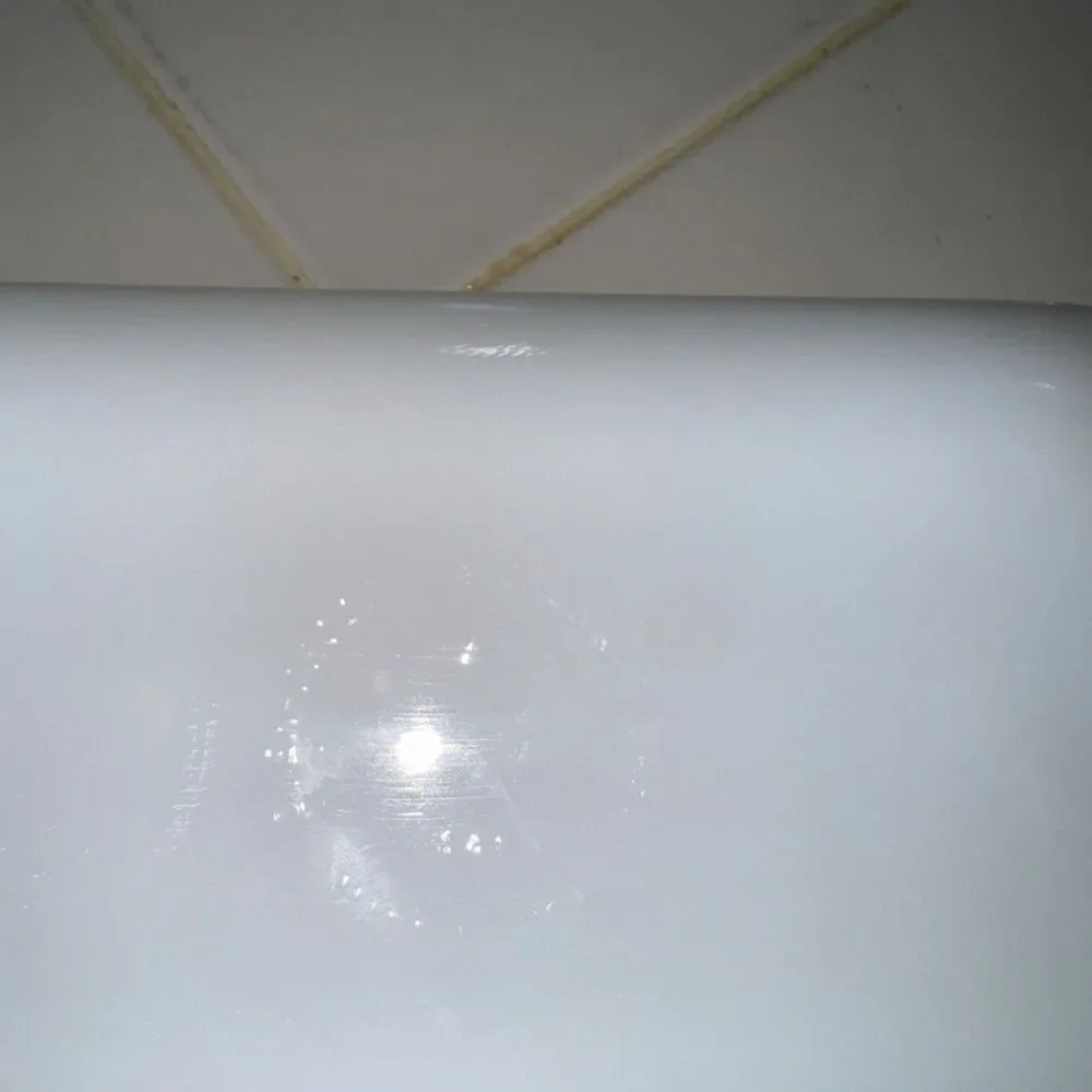Vintage Anchor Hocking/Fire King Milk Glass -Cornflower 1 qt, Loaf Pan #441